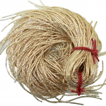 Bajorek do Haftu Truncal 4 Grani Miedź 0.7mm Kolor: Jasne Złoto 580сm/10g (13WB18381)