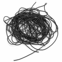 Bajorek do Haftu Miękki Miedź, Czarny, 1mm, 580cm/10g (13WB18455)