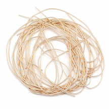 Bajorek do Haftu Miękki Miedź 1mm Kolor: Różowe Złoto 580cm/10g (13WB18468)