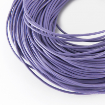Sznurek Skóra Naturalna 1.5mm Kolor: Purpurowy 5m (13WB18534)
