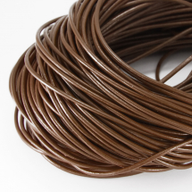 Шнур Натуральна Шкіра, Колір: Коричневий, Розмір: 4мм, (13WB18543)