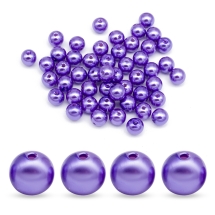 Perła Akrylowe ABS Lśniący 10mm 50szt/25g (13WB18827)