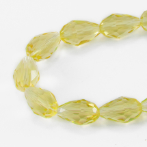 Koraliki Szklane Fasetowany, 8x6mm 72szt/56cm/sznur (13WB19180)