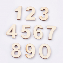 Kaboszony Drewniany 29-30x12.5-23x3.5-4mm Kolor: Jasnobrązowy 1 komplet (13WB19668)