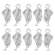 Zawieszka Stop Metalowy 20.7x7.5x1.5mm Otwór 2.5mm Kolor: Antyczne Srebro 20szt (13WB19920)