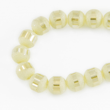 Koraliki Szklane Galwanizacja 4-4.5mm 100szt/45cm/sznur (13WB20007)