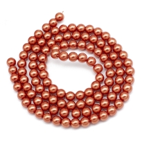 Perła Szklany Lśniący 8mm 105szt/81cm/sznur (13WB21087)