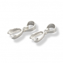 Срібло 925 Тримач для Підвісок та Кулонів, 13.5мм, (13WB21207)