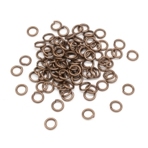 Ogniwka Pojedynczy Mosiądz 7x1mm Kolor: Miedź 200szt/25g/opakowanie (13WB22587)