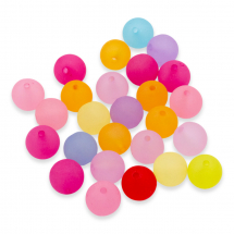 Koraliki Akrylowe Matowy 12mm 25szt/25g (13WB23901)