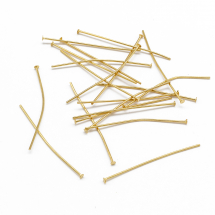Szpilki Gwoździe Żelazo 65х0.7mm Kolor: Złoto 25г/około 105szt (13WB23987)