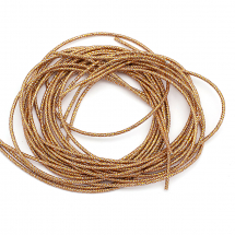 Bajorek do Haftu Truncal 4 Grani Miedź 1.2mm Kolor: Różowe Złoto 1.2mm 392sm/10g (13WB24113)