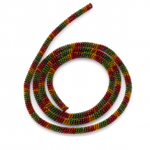 Bajorek do Haftu Figurowana Skręcone Miedź 3mm Kolor: Wielokolorowy 50sm/11g (13WB24128)