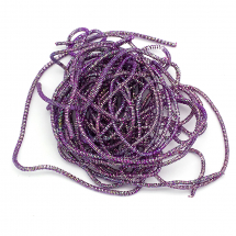 Bajorek do Haftu Truncal 4 Grani Miedź 1.2mm Kolor: Liliowy Metaliczny 447sm/10g (13WB24132)