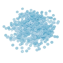 Cekiny Matowe Indie 4mm Kolor: Niebieski około 1500szt/10g (13WB24175)