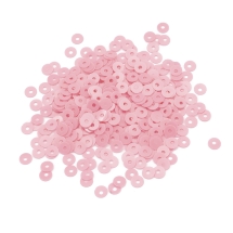 Паєтки, Круглі, Непрозорі, Матові, Колір: Синій, Розмір: 3 мм, (13WB24193)