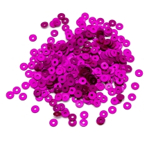 Паєтки, Круглі, Непрозорі, ефект Античний Металік, Колір: Малиновий, Розмір: 4 мм, (13WB24212)