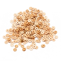 Паєтки, Круглі, Голографические, Колір: оранжево-золотий, Розмір: 4 мм, (13WB24268)