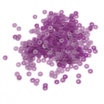 Паєтки, Круглі, Перлинні, Колір: Темно-бузковий, Розмір: 3 мм, (13WB24302)