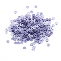 Паєтки, Круглі, Перламутрові, Колір: Бузковий, Розмір: 3 мм, (13WB24303)