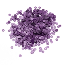 Паєтки, Круглі, Перламутрові, Колір: Бузковий, Розмір: 4 мм, (13WB24316)