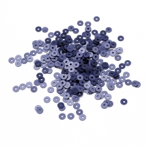 Паєтки, Круглі, Перламутрові, Колір: Синій, Розмір: 4 мм, (13WB24331)