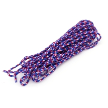 Sznurek Paracord Poliester i Spandex Pasiasty 2mm Kolor: Niebieski Liliowy 5m (13WB24374)