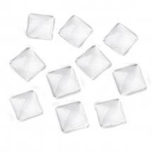 Kaboszony Szklany 20x5mm Kolor: Bezbarwny 10szt (13WB24405)