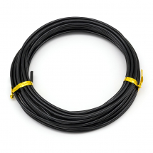 Drut Aluminiowy, Okrągły do Tworzenia Biżuterii do DIY, Czarny, 2.5mm, 5m/szpula (13WB24580)