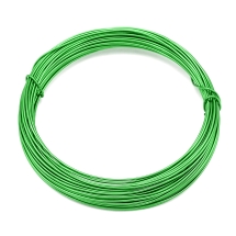 Drut Aluminiowy Okrągły, do Rękodzieła, Zielony, 1mm, 10m/szpula (13WB24583)