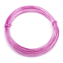 Drut Aluminiowy 1mm Kolor: Ciemny Różowy 10m/szpula (13WB24611)