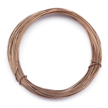 Drut Aluminiowy, do Rękodzieła, Wielbłądzi, 0.8mm, około 10m/szpula (13WB24617)