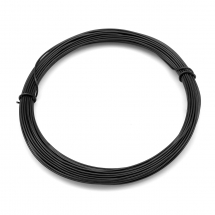 Drut Aluminiowy Okrągły, do Rękodzieła, do DIY, Czarny, 0.8mm, 10m/szpula (13WB24618)