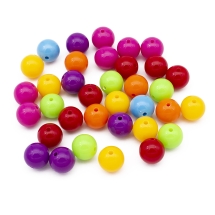 Koraliki Akrylowe Okrągłe 14mm 31szt/50g (13WB24810)