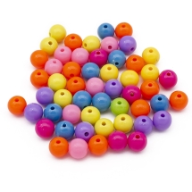 Koraliki Akrylowe Okrągłe 12mm 50szt/50g (13WB24813)