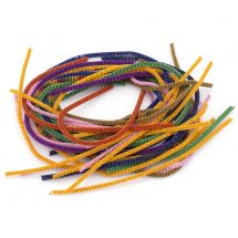 Bajorek do Haftu Figurowana Skręcone Miedź 3mm Kolor: Mix 570sm/100g (13WB24868)