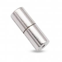 Srebro 925, Zapięcie Śrubowe, Skręcane, Kolumna, 11x4mm, Otwór: 1mm, 1szt (13WB25125)