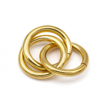 Pierścień Łączący do Biżuterii Stal Nierdzewna 13.5x12x4.5mm Kolor: Złoty 1szt (13WB25166)