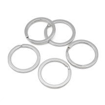 Кільце Замочок для Ключів, Брілків Нержавіюча Сталь, 28x2.7мм, (13WB25333)