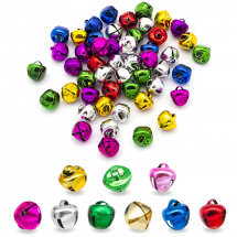 Набір Підвіски Шарми Залізні Дзвіночки, Мікс, 10мм, 50шт/упак, (13WB26153)