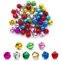 Підвіски Кулони Шарми Дзвіночки Залізні, Мікс, 8мм, 50шт/упак, (13WB26154)