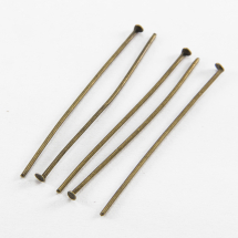 Szpilki Gwoździe Żelazo 40х0.7mm Kolor: Brązowy około 290szt/50g (5WB4028)