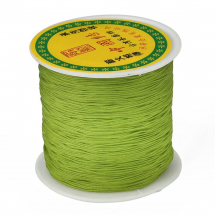 Sznurek Nylonowy Pleciony 0.5mm Kolor: Żółty-Zielony 135m/ szpula (13WB27495)