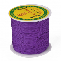 Sznurek Nylonowy Pleciony 0.8mm Kolor: Indigo 90m/szpula (13WB27527)