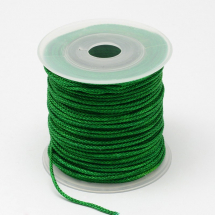 Sznurek Nylonowy Pleciony 2mm Kolor: Zielona 23m/szpula (13WB27551)
