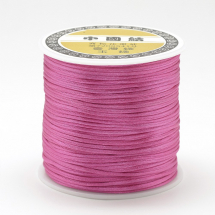 Sznurek Nylonowy Satynowy 1mm Kolor: Światło-Koral 70m/szpula (13WB27583)