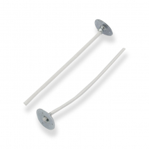 Knot Świecy 62.5x12.5mm Kolor: Biały 100szt (13WB27927)