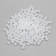 Намистини Акрил Матові, Прозорі, Круглі, Безбарвний, 6мм, Отвір 1мм, близько 200шт/25г, (13WB14112)