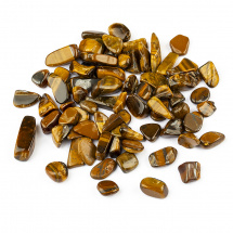 Naturalne Tygrysie Oko, Okruchy, 6-22x4-7x3-6mm, bez Otworu, około 140szt/100g (13WB18248)