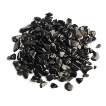 Naturalny Czarny Obsydian, Siekanka, 8-20x5-10x4-7mm, Bez Otworu, 100g (13WB18250)